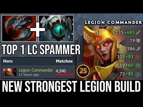 NEW Strongest Build For LC Satanic + Skadi = Unkillable by 4500 Matches Best Legion Spammer DotA 2