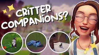 How to get CUTE CRITTER companions in Disney Dreamlight Valley!?!