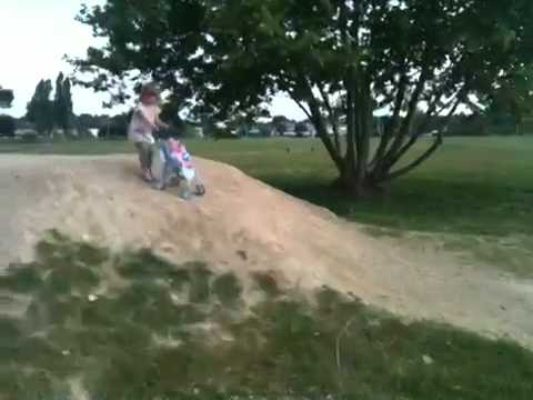 RAF et GWEN bicross à Décathlon Merignac