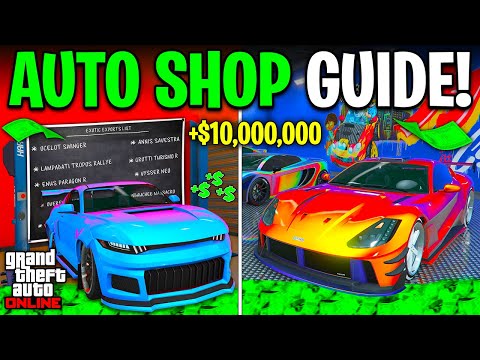 Make MILLIONS SOLO With The Auto Shop FAST In GTA Online! (GTA5 Business Guide)