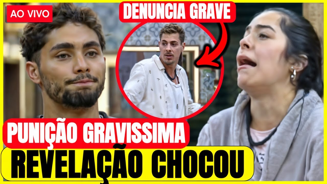 🔥EITA; DENUNCIA ENVOLVENDO SACHA GANHA FORÇA; GUI DECIDI INDICAÇÃO; FLOR TOMA PUNIÇÃO GRAVISSÍMA