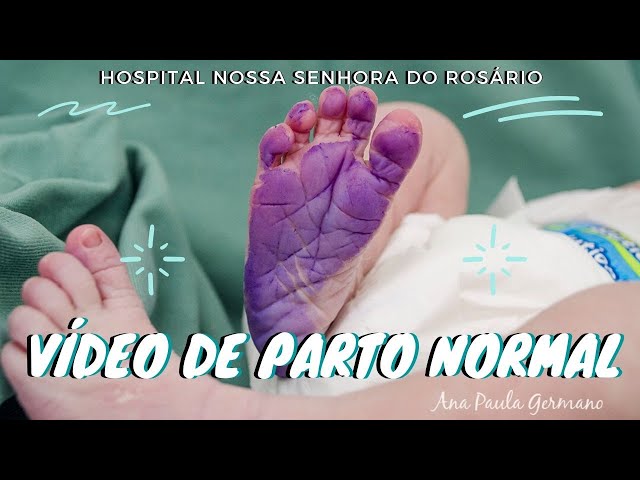 FOTOGRAFIA de PARTO/SP: Hospital e Maternidade NOSSA SENHORA DO ROSÁRIO/SP (GNDI- NotreDame Intermédica) - VÍDEO de PARTO NORMAL
