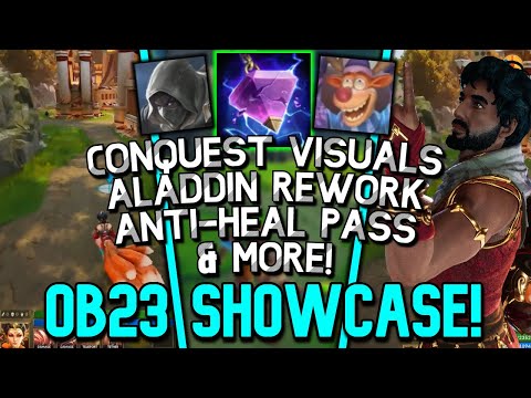 Patch OB23 Is MASSIVE - Conquest Updates, Aladdin Rework, Anti-Heal Pass & More!