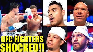 MMA Community reacts to Ryan Garcia's SHOCKING Win over Devin Haney,Luke gets a win,Costa Trolls