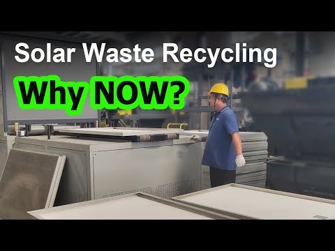 Solar PV/Panels/Modules/Cells Recycling Machine | Solar Waste Management Why NOW