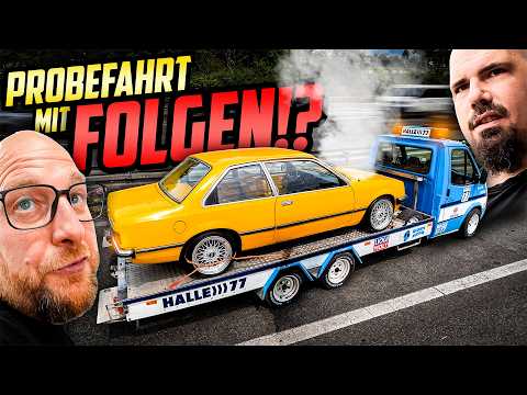 Ralfs MEISTERWERK in GEFAHR! - Opel Rekord E 3.0 24V - MOTOR AUS, es QUALMT!
