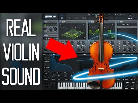 How To Make a PERFECT Violin Synth in Serum Tutorial (Free Preset)