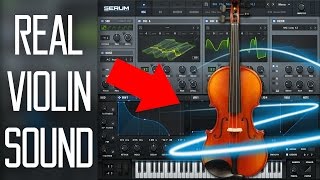 How To Make a PERFECT Violin Synth in Serum Tutorial (Free Preset)