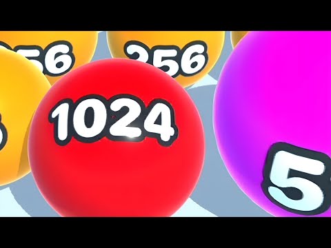 Ball Run Merge 2048 Best Mobile Gameplay
