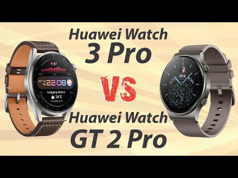 Huawei Watch GT 2 Pro VS Huawei Watch 3 Pro Specification Master
