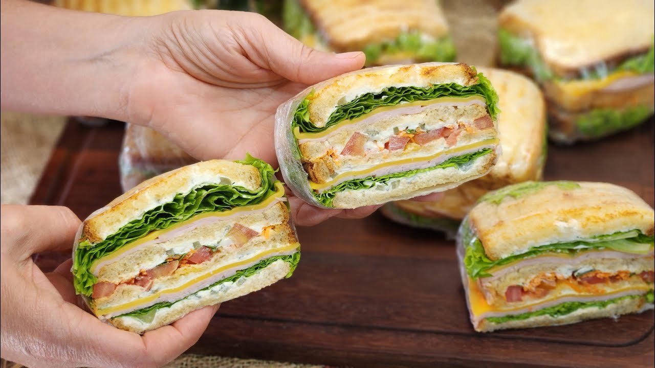 EASY AND SELLS A LOT! TRIPLE NATURAL SANDWICH! ANYONE CAN DO IT!