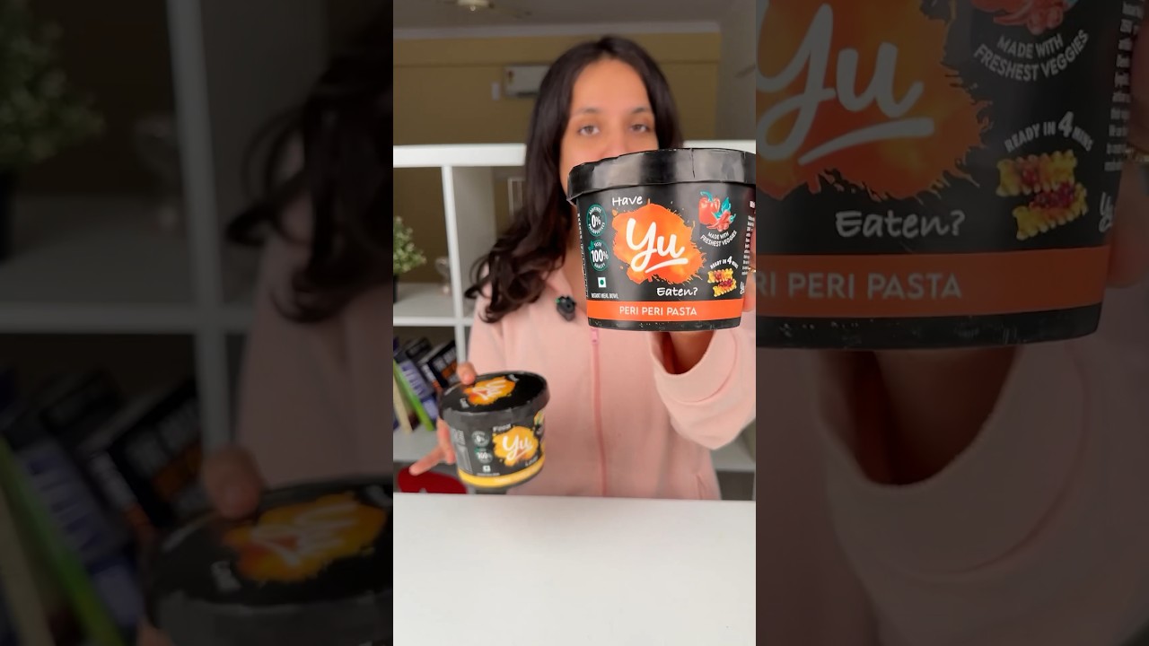 Yu CUP PASTA 😱😱 Review | Peri Peri & 3 Cheese Pasta Review 😱