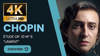 Chopin Étude Op. 10 No. 6 Lament | 4K UHD