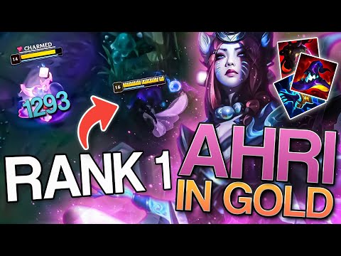Rank 1 Ahri mid visits Gold Elo to teach you how to carry
