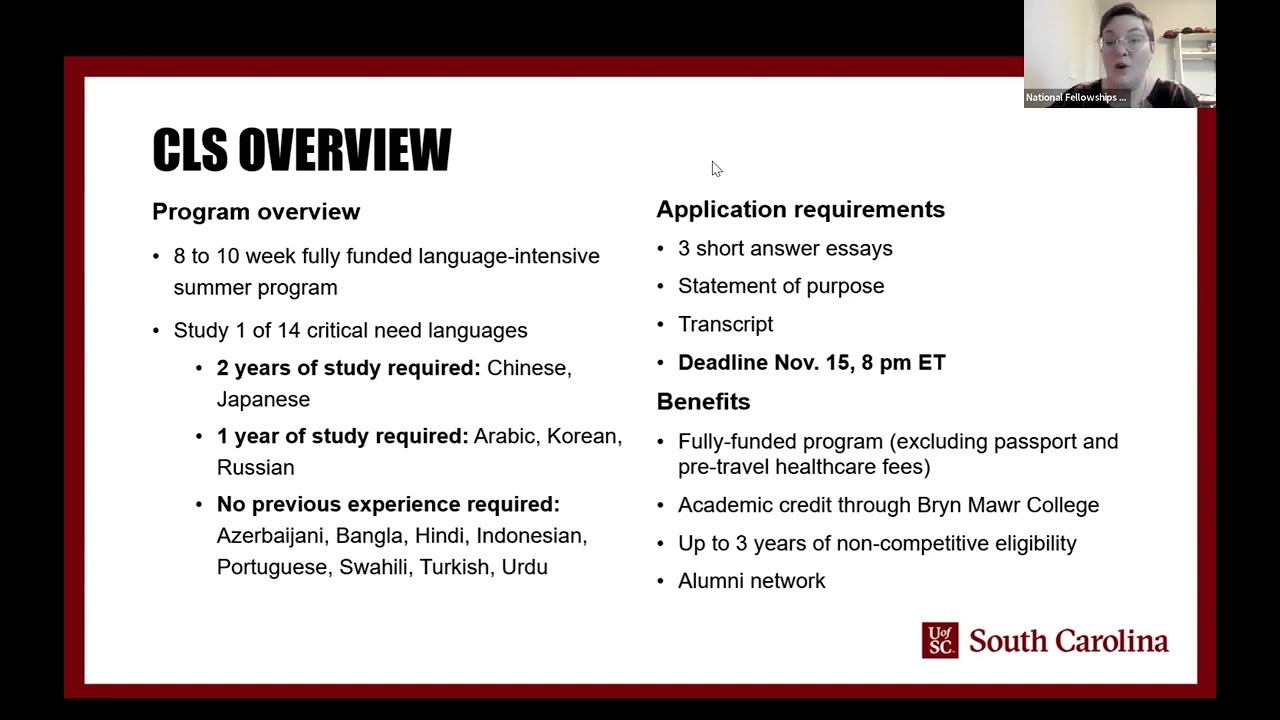 Workshop CLS Fall 2022