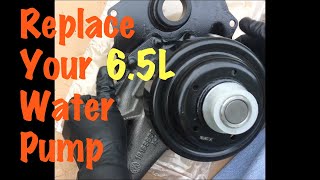 1997 - 2002 OBS GM Truck Van 6.5L Diesel Water Pump Replacement (Chevy GMC Hummer)