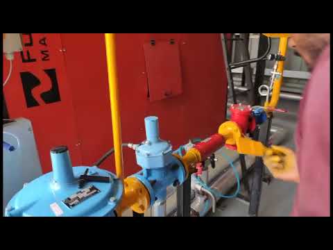 Pressure Reducing Station For Gas