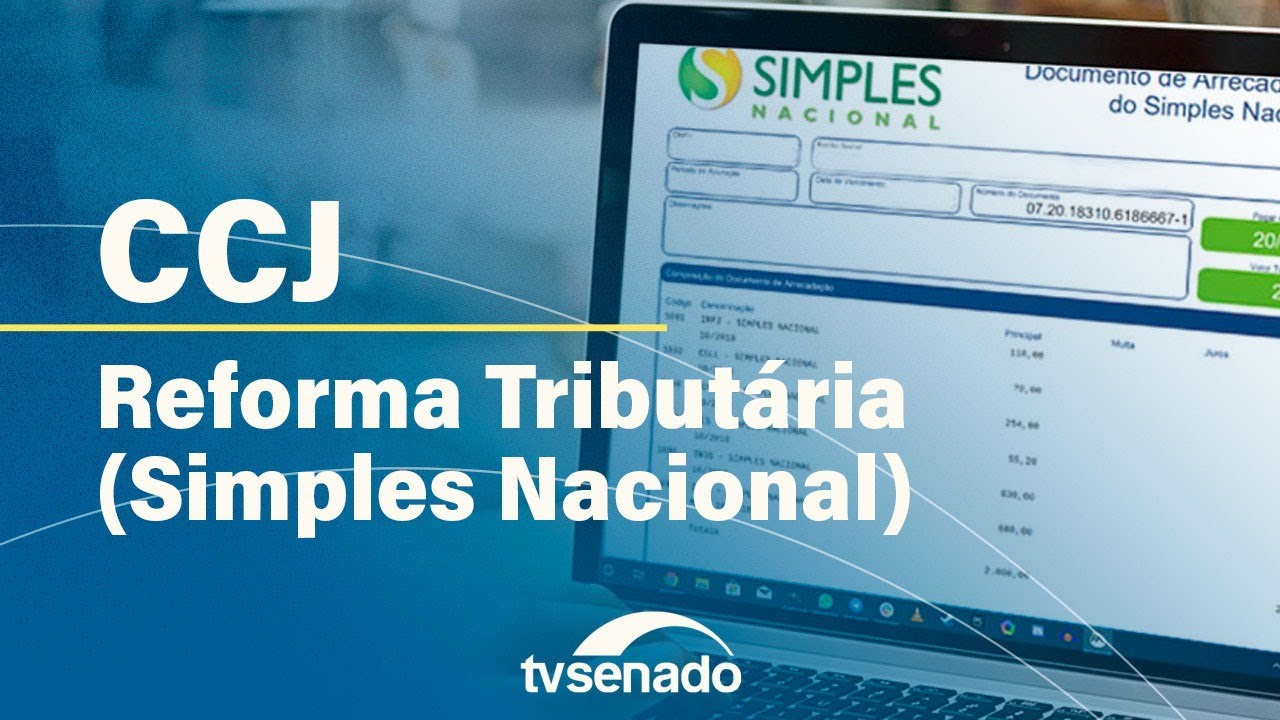 CCJ debate reforma tributária e Simples Nacional – 19/11/24