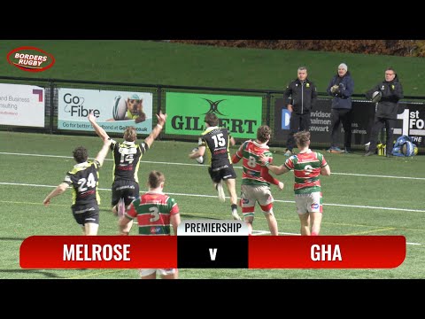 BRTV HIGHLIGHTS - MELROSE v GHA - PREMIERSHIP - 29.11.25