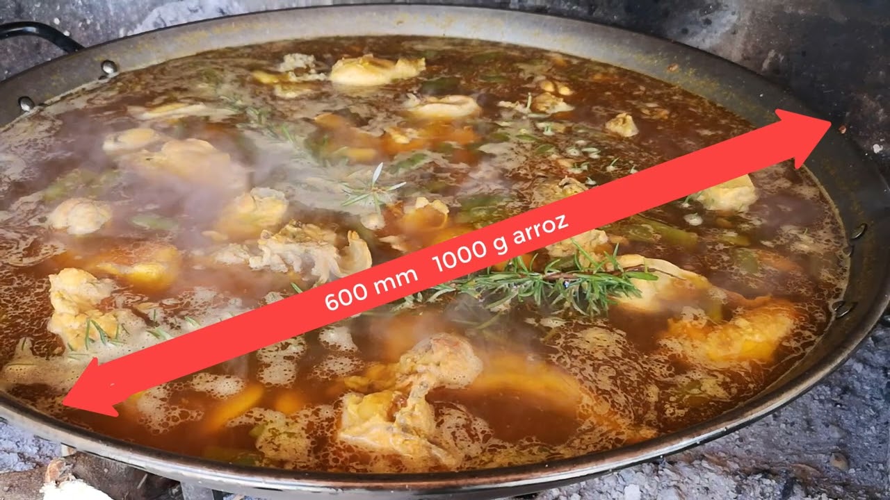Cap- 7, Misterio resuelto: ¿Qué medida de paella uso para una determinada cantidad de arroz
