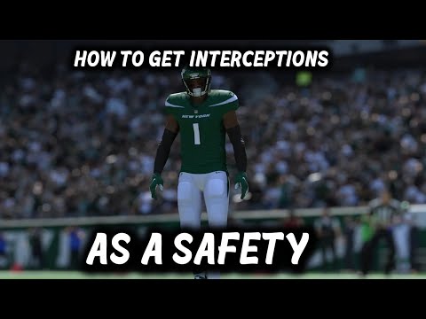 Madden NFL 25 - How To Get Interceptions As A Safety In Career Mode