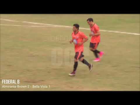 FEDERAL B: Almirante Brown derrotó a Bella Vista sobre la hora