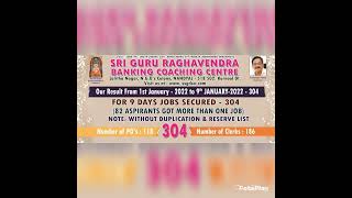 Sri Guru raghavendra banking coaching centre classes by P.D.R sir.work shop.....