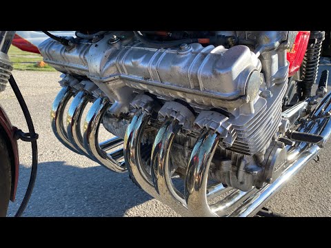 Honda CBX Super Sport inline six-cylinder sound