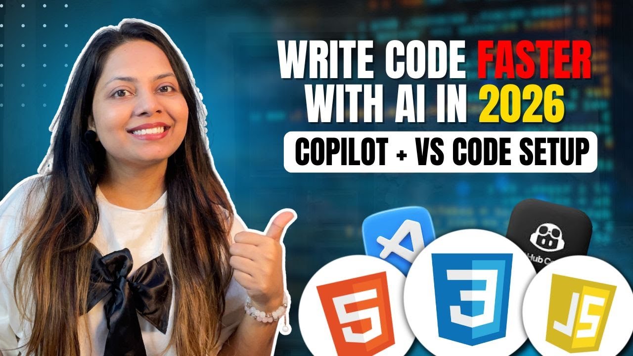 Write Frontend Code Faster in 2026 with GitHub Copilot | Best AI-Powered Tool for Developers