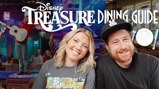 Disney Treasure Cruise Food Guide | Rotational Dining Menus, Must-Trys & What to Avoid