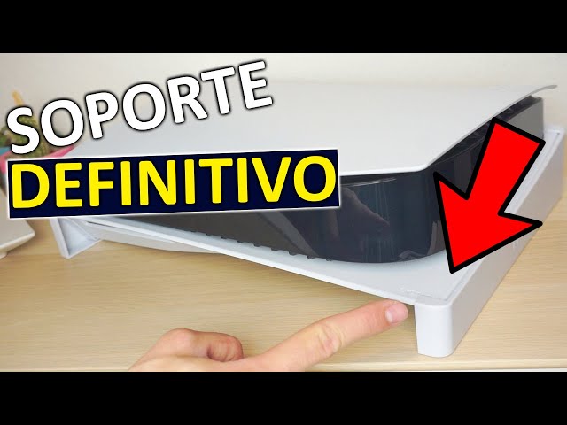 Vídeo relacionado con RongZy Soporte Horizontal para PS5 Slim Sólo Aplicable a la Versión Disc Soporte Base Compatible con PlayStation 5 Slim Consola Accesorio((Transparente, Gris, Solo para Versión Disc)