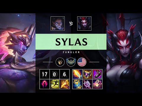 Sylas Jungle vs Elise - NA Challenger Patch 25.10