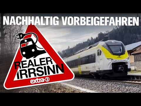 Realer Irrsinn: E-Zug fährt grün – und vorbei! | extra 3