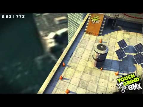 Touchgrind BMX - skyline map HIGH SCORE
