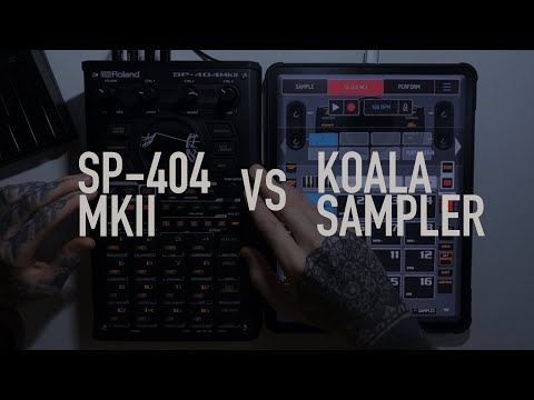 NervousCook$ - Koala Sampler VS SP-404 MKII - Side By Side Comparison In Depth