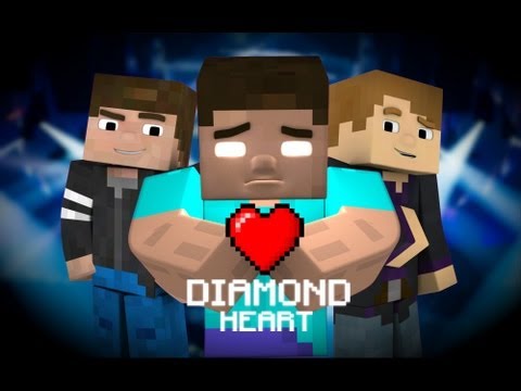 ♪ "Diamond Heart" (A Minecraft Parody of Imagine Dragons - Demons)