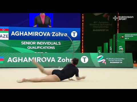 AGHAMIROVA Zohra (AZE) HOOP AAQ 32,3 - ECH Budapest 2024