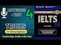 Cambridge 10 Listening Test 4 Audio With Answers Ieltslistening Listeningtest Cambridge10