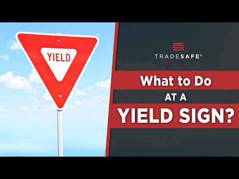 Yield Sign Rules Explained! How to Yield the Right of Way