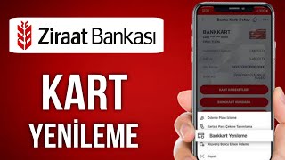 Ziraat Bankası Kart Yenileme - Bankkart Yenileme İşlemi