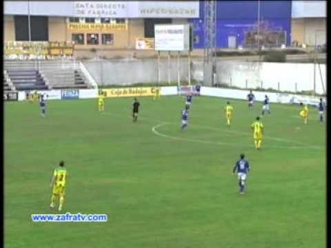 Diter Zafra 0 - 2 Sporting Villanueva, primer tiempo
