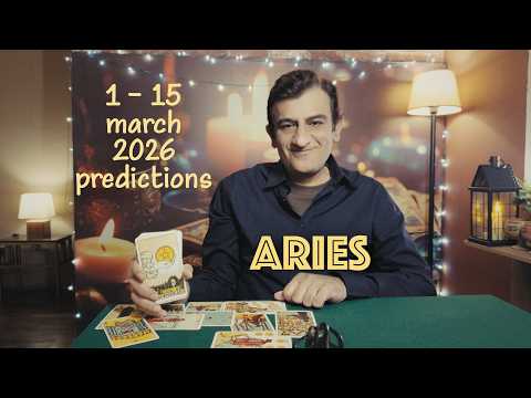 Aries - 1 - 15 MARCH 2026 PREDICTIONS☕️psychic love tarot