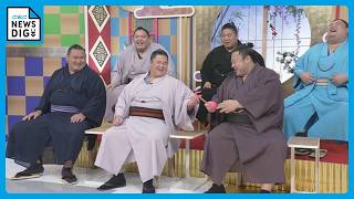 横綱・豊昇龍ら6人の力士たちがCBCテレビに大集結！土俵ではみられない“笑顔”も…？大相撲名古屋場所は7月12日から