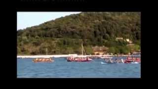 preview picture of video '713\14  1° giugno 4a PrePalio  Juniores Portovenere 89^ Palio del Golfo 3 Agosto 2014'