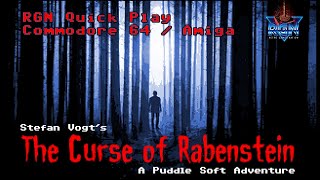 The Curse of Rabenstein (Amiga / C64) - New 2020 Graphic Text Adventure