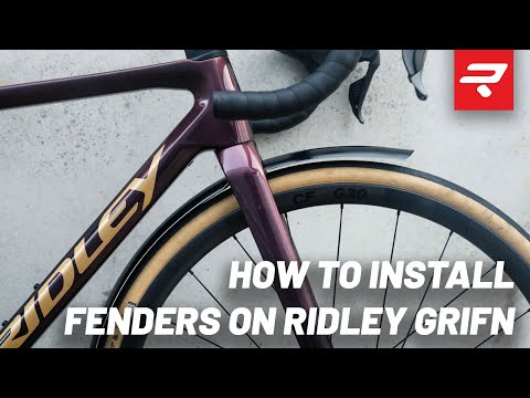 RIDLEY HOW TO - How to install fenders on Ridley Grifn