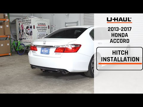 2013-2017 Honda Accord | U-Haul Trailer HITCH Installation