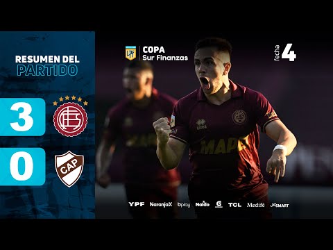 LANÚS 3 - 0 PLATENSE I Resumen del partido I #CopaSurFinanzas 2024