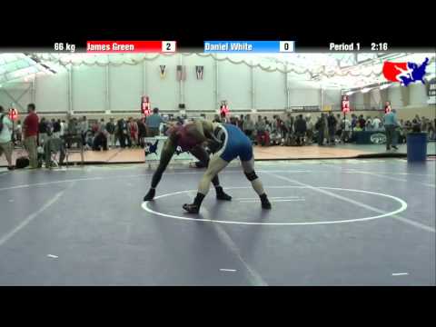 James Green vs. Daniel White at 2013 ASICS University Nationals - FS