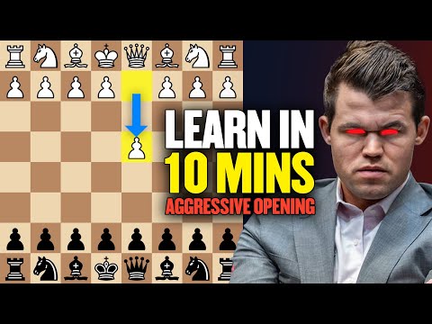 Carlsen Teaches How to Play the Highest Win Rate Opening Against 1.d4